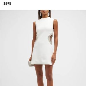A.L.C. Skye circle cut out mini dress